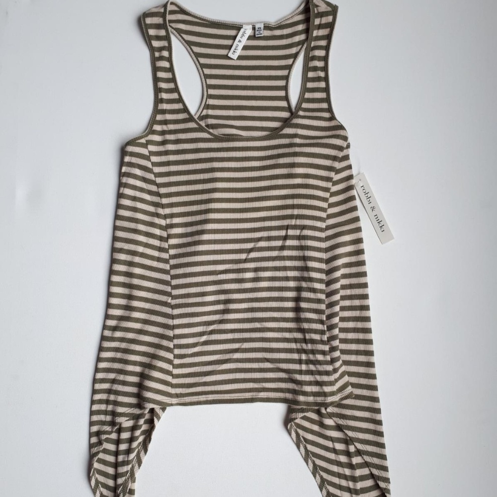 Robbi & Nikki by Robert Rodriguez Striped Tank